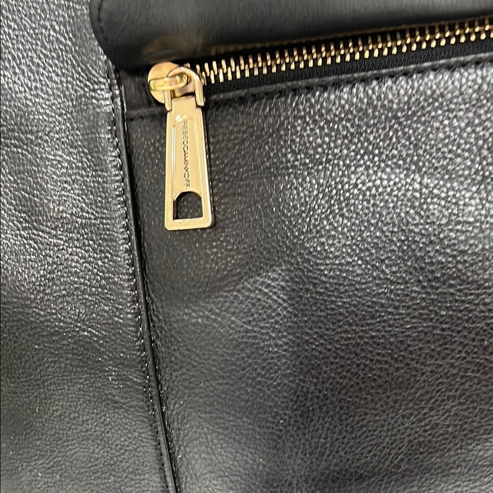 Rebecca Minkoff Black Tote Modern Professional Design - Picture 7 of 11
